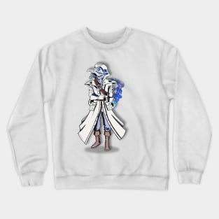 Plague Doctor: Blue FX Crewneck Sweatshirt